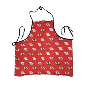 Vintage Dale Earnhardt Jr. Racing Apron Winner's Circle Red #8 NASCAR Driver